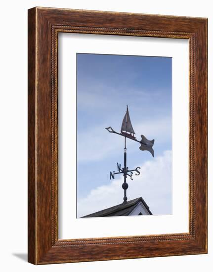 Massachusetts, Cape Cod, Provincetown, the West End, Weather Vane-Walter Bibikow-Framed Photographic Print