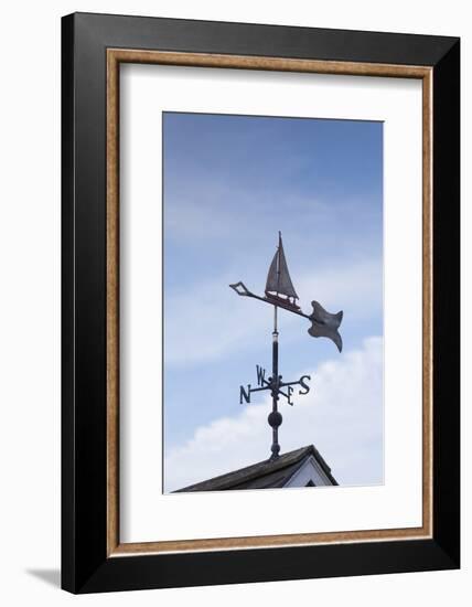 Massachusetts, Cape Cod, Provincetown, the West End, Weather Vane-Walter Bibikow-Framed Photographic Print