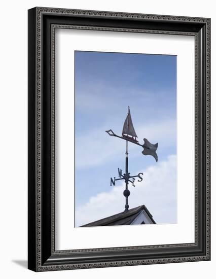 Massachusetts, Cape Cod, Provincetown, the West End, Weather Vane-Walter Bibikow-Framed Photographic Print