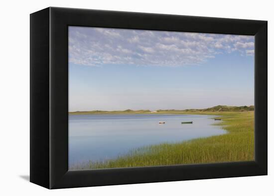 Massachusetts, Cape Cod, Wellfleet, View of the Gut by Great Island-Walter Bibikow-Framed Premier Image Canvas