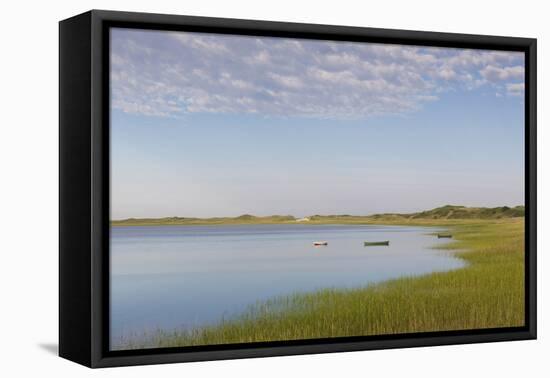 Massachusetts, Cape Cod, Wellfleet, View of the Gut by Great Island-Walter Bibikow-Framed Premier Image Canvas