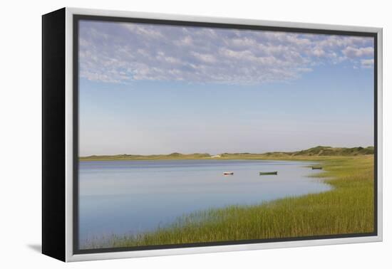 Massachusetts, Cape Cod, Wellfleet, View of the Gut by Great Island-Walter Bibikow-Framed Premier Image Canvas