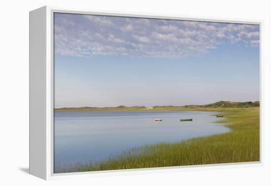 Massachusetts, Cape Cod, Wellfleet, View of the Gut by Great Island-Walter Bibikow-Framed Premier Image Canvas