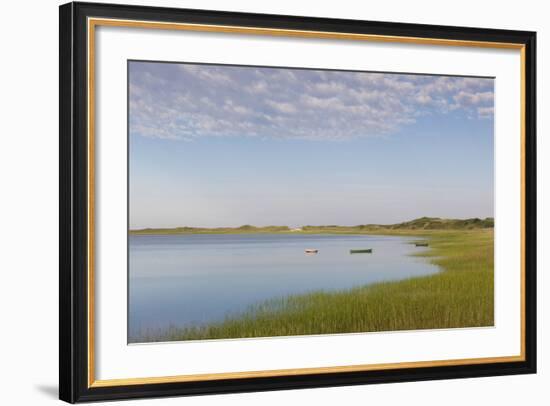 Massachusetts, Cape Cod, Wellfleet, View of the Gut by Great Island-Walter Bibikow-Framed Photographic Print