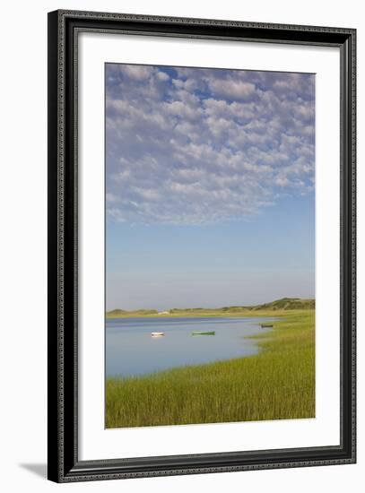 Massachusetts, Cape Cod, Wellfleet, View of the Gut by Great Island-Walter Bibikow-Framed Photographic Print