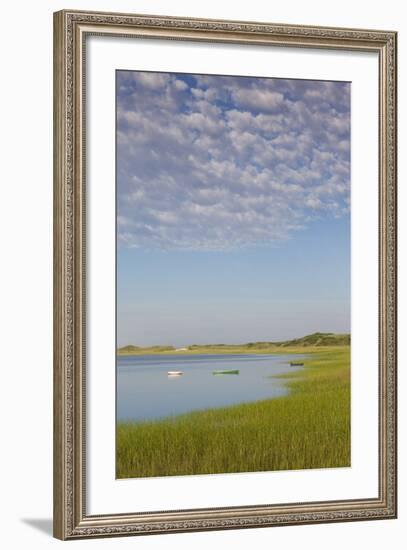 Massachusetts, Cape Cod, Wellfleet, View of the Gut by Great Island-Walter Bibikow-Framed Photographic Print