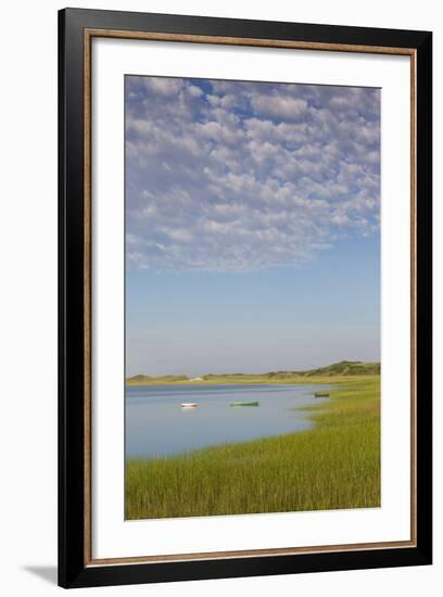 Massachusetts, Cape Cod, Wellfleet, View of the Gut by Great Island-Walter Bibikow-Framed Photographic Print