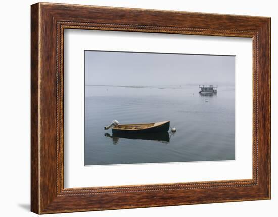 Massachusetts, Gloucester, Annisquam, Fishing Dory Boat-Walter Bibikow-Framed Photographic Print