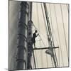 Massachusetts, Gloucester, Schooner Festival, Sailing Ship Lookout-Walter Bibikow-Mounted Photographic Print