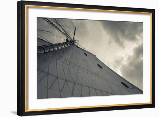 Massachusetts, Gloucester, Schooner Festival, Sails and Masts-Walter Bibikow-Framed Photographic Print