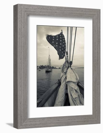 Massachusetts, Gloucester, Schooner Festival, the Schooner Virginia-Walter Bibikow-Framed Photographic Print