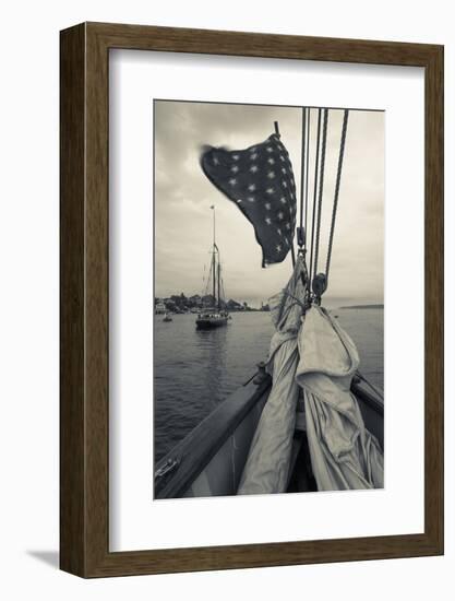 Massachusetts, Gloucester, Schooner Festival, the Schooner Virginia-Walter Bibikow-Framed Photographic Print