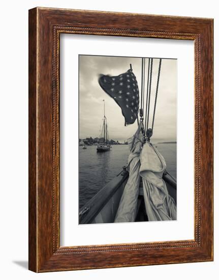 Massachusetts, Gloucester, Schooner Festival, the Schooner Virginia-Walter Bibikow-Framed Photographic Print