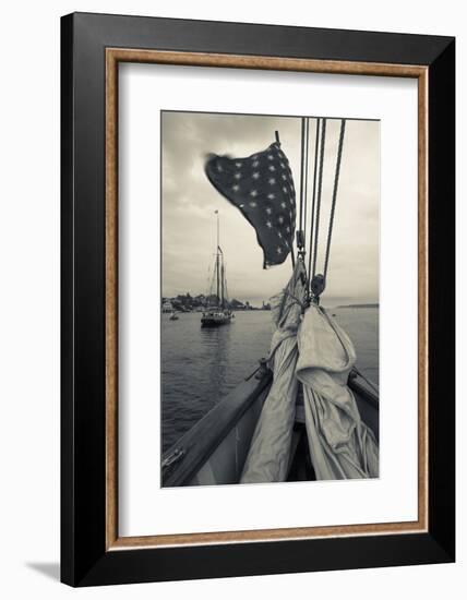 Massachusetts, Gloucester, Schooner Festival, the Schooner Virginia-Walter Bibikow-Framed Photographic Print