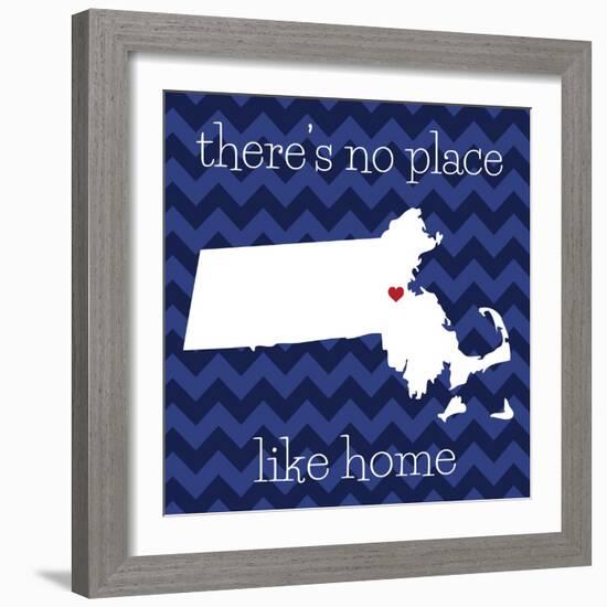 Massachusetts Home-N. Harbick-Framed Art Print