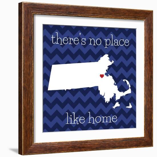 Massachusetts Home-N. Harbick-Framed Art Print