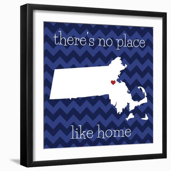 Massachusetts Home-N. Harbick-Framed Art Print