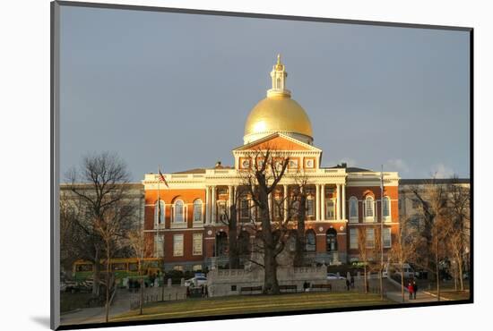 Massachusetts State House, Boston, Massachusetts, USA-Susan Pease-Mounted Photographic Print