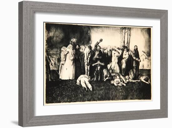 Massacre at Dinant, 1918-George Wesley Bellows-Framed Giclee Print