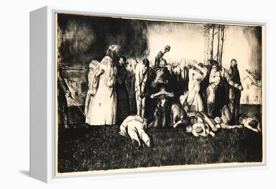 Massacre at Dinant, 1918-George Wesley Bellows-Framed Premier Image Canvas