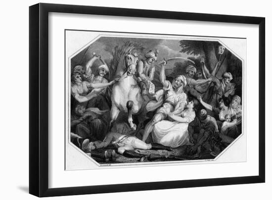 Massacre, Candi, 1803-J. Taylor-Framed Art Print