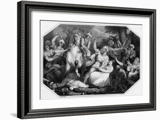 Massacre, Candi, 1803-J. Taylor-Framed Art Print