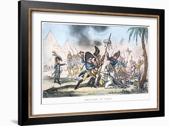 Massacre in Egypt-George Cruikshank-Framed Giclee Print