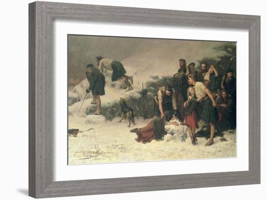 Massacre of Glencoe, 1883-86-James Hamilton-Framed Giclee Print