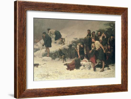 Massacre of Glencoe, 1883-86-James Hamilton-Framed Giclee Print