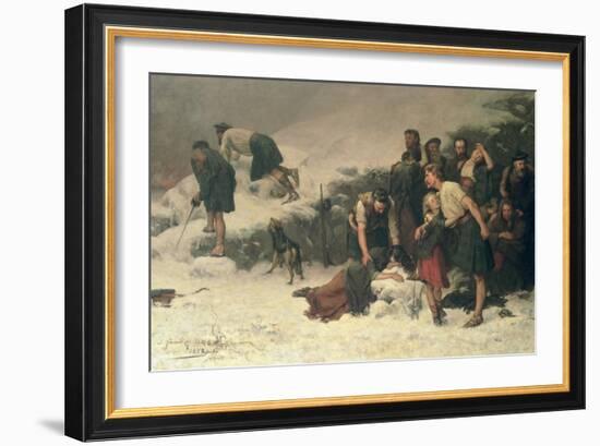 Massacre of Glencoe, 1883-86-James Hamilton-Framed Giclee Print