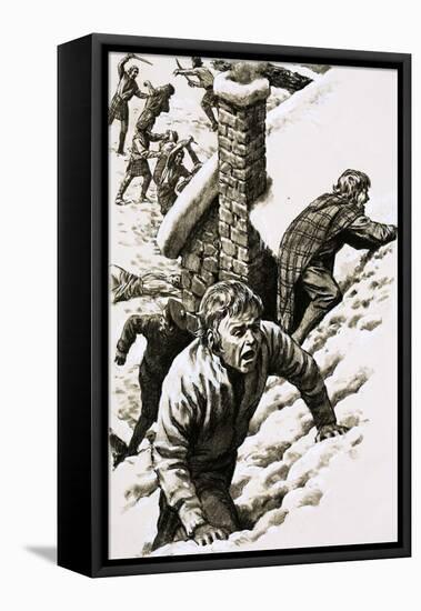 Massacre of Glencoe-Pat Nicolle-Framed Premier Image Canvas