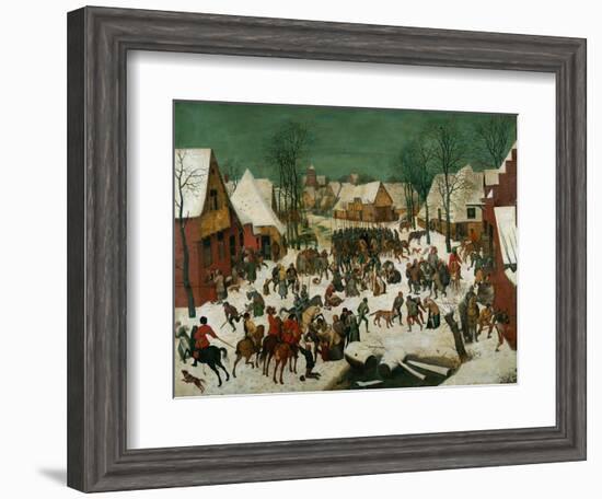 Massacre of the Innocents, 1565-Pieter Bruegel the Elder-Framed Giclee Print