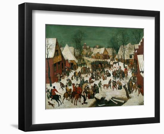 Massacre of the Innocents, 1565-Pieter Bruegel the Elder-Framed Giclee Print