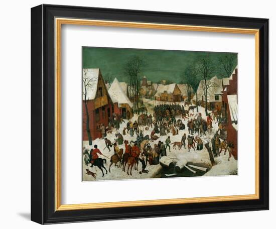 Massacre of the Innocents, 1565-Pieter Bruegel the Elder-Framed Giclee Print