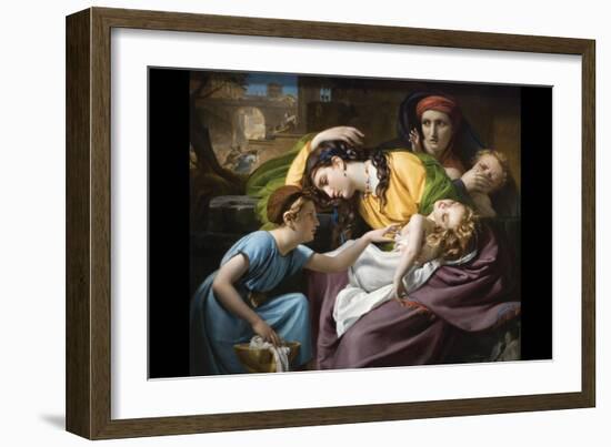 Massacre of the Innocents-Francois Joseph Navez-Framed Art Print