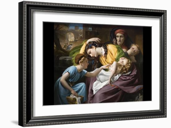 Massacre of the Innocents-Francois Joseph Navez-Framed Art Print