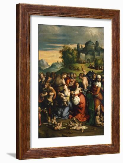 Massacre Ofinnocents-Benvenuto Garofalo-Framed Giclee Print