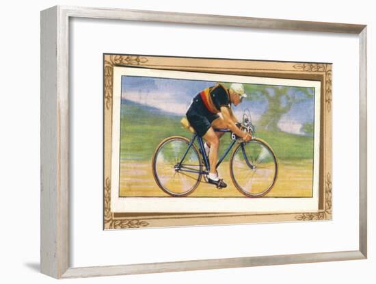 'Massed-Start Racing Position', 1939-Unknown-Framed Giclee Print