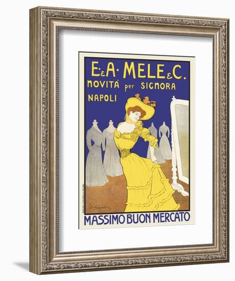 Massimo Buon Mercato, 1902-Leonetto Cappiello-Framed Art Print