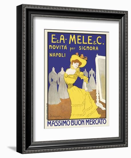 Massimo Buon Mercato, 1902-Leonetto Cappiello-Framed Art Print