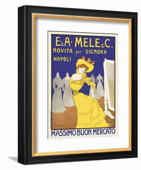 Massimo Buon Mercato, 1902-Leonetto Cappiello-Framed Art Print