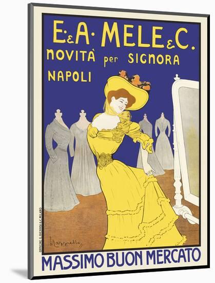 Massimo Buon Mercato, 1902-Leonetto Cappiello-Mounted Art Print