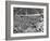 Massive Damage Caused by American Incendiary Bombs Dropped on the City Weeks Earlier-null-Framed Photographic Print