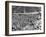 Massive Damage Caused by American Incendiary Bombs Dropped on the City Weeks Earlier-null-Framed Photographic Print