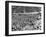 Massive Damage Caused by American Incendiary Bombs Dropped on the City Weeks Earlier-null-Framed Photographic Print