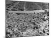 Massive Damage Caused by American Incendiary Bombs Dropped on the City Weeks Earlier-null-Mounted Photographic Print