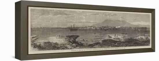 Massowah, in the Red Sea, One of the Landing-Places of the British Expedition to Abyssinia-null-Framed Premier Image Canvas