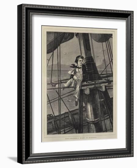 Mast-Headed, a Middy in Disgrace-Charles Wynne Nicholls-Framed Giclee Print