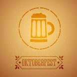 Oktoberfest Poster-MastakA-Framed Stretched Canvas