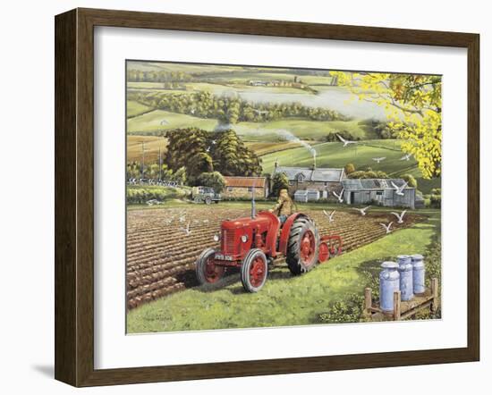 Master at Work-Trevor Mitchell-Framed Giclee Print